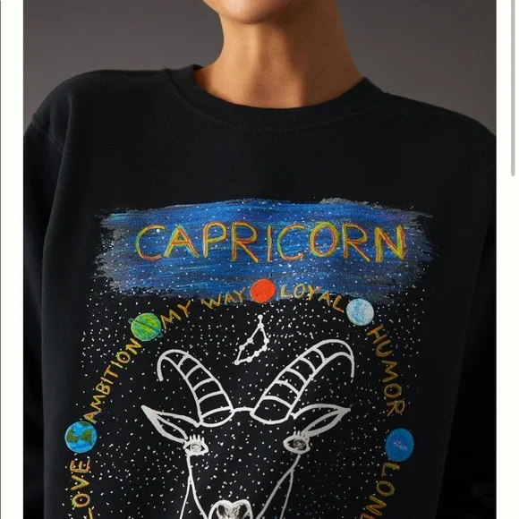 NWT - Anthropologie - Unfortunate Portrait Sweatshirt - size medium - Picture 3 of 8